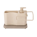 Hydia Kitchen Sink Organizer with Soap Dispenser and Towel Holder