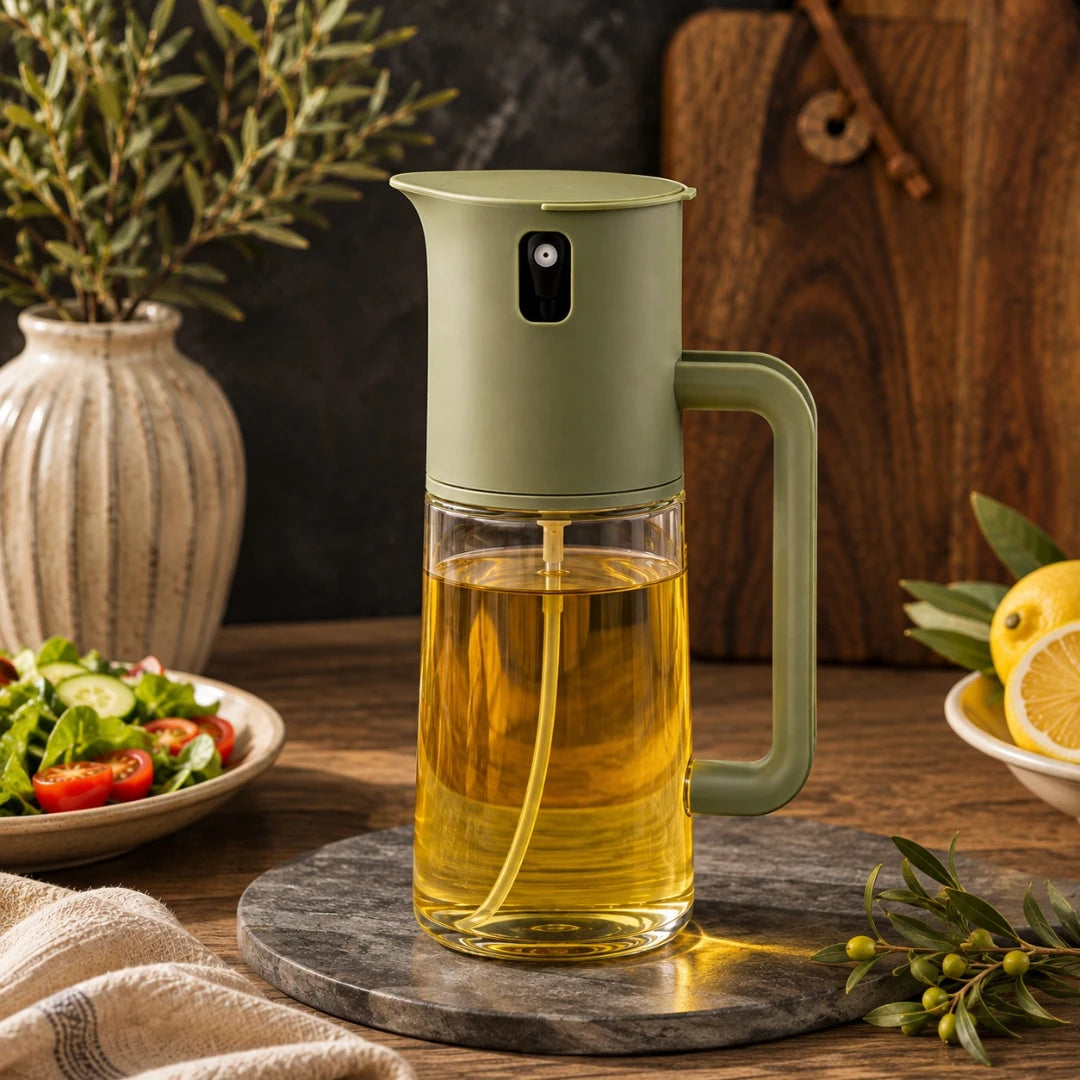 Hydia Manual Oil Dispenser Bottle with Handle