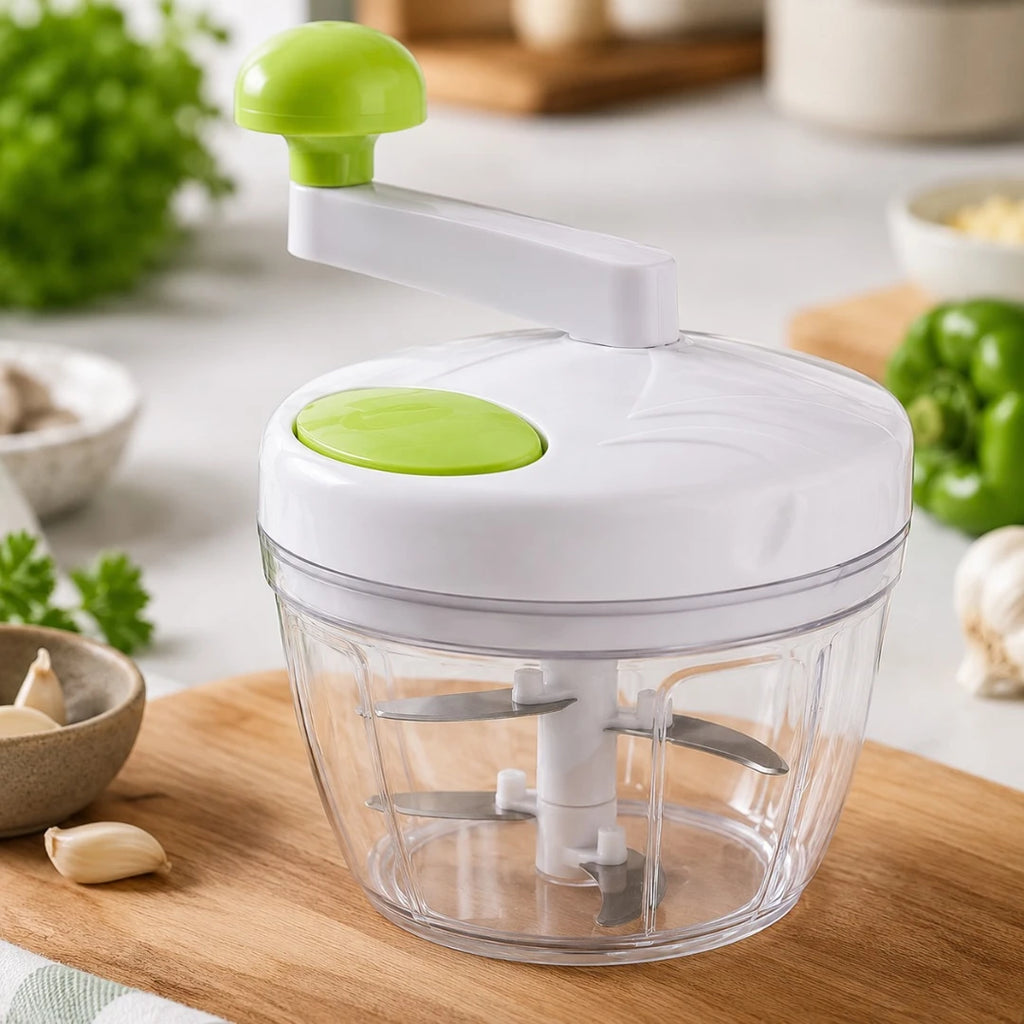 Hydia Manual Vegetable Chopper with Hand Pull Mechanism