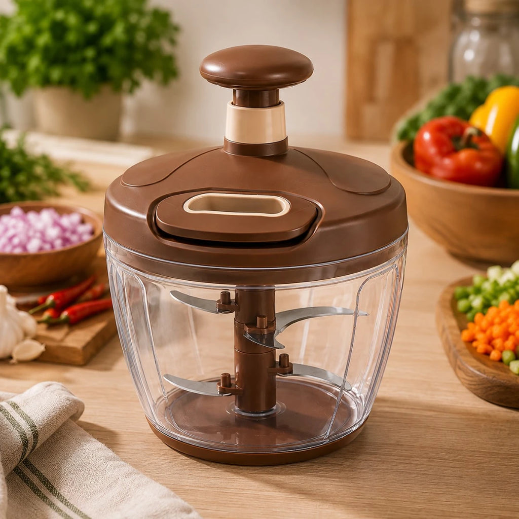 Hydia Manual Vegetable Chopper with Pull Handle