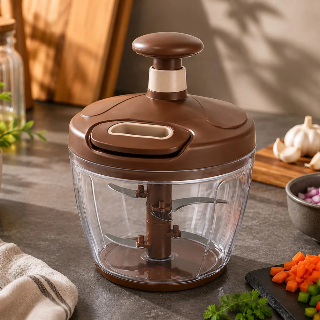 Hydia Manual Vegetable Chopper with Pull Handle